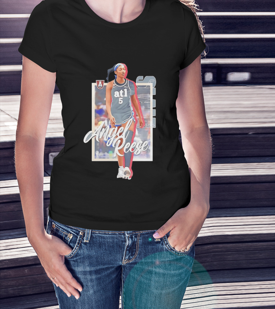 Angel Reese ATL 5 Atlanta Dream Player Slam T-Shirt