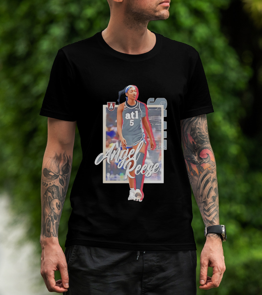 Angel Reese ATL 5 Atlanta Dream Player Slam T-Shirt