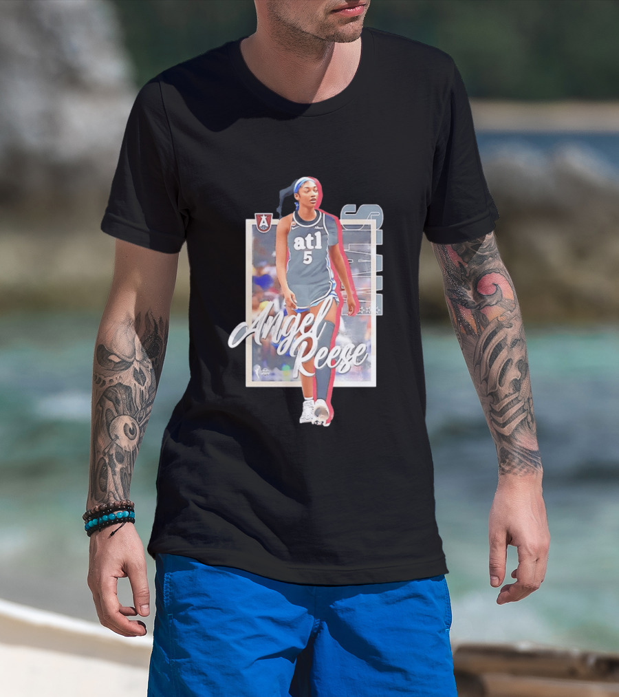 Angel Reese ATL 5 Atlanta Dream Player Slam T-Shirt