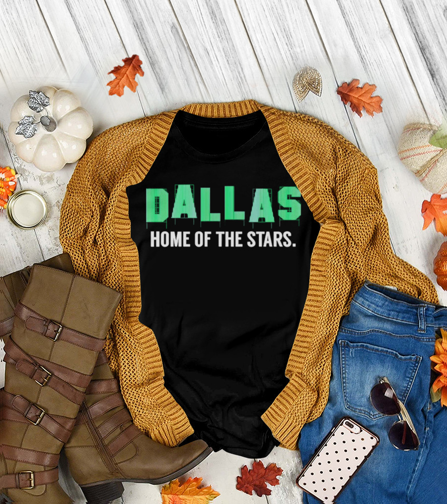 Dallas Home Of The Stars Texas Hockey T-Shirt