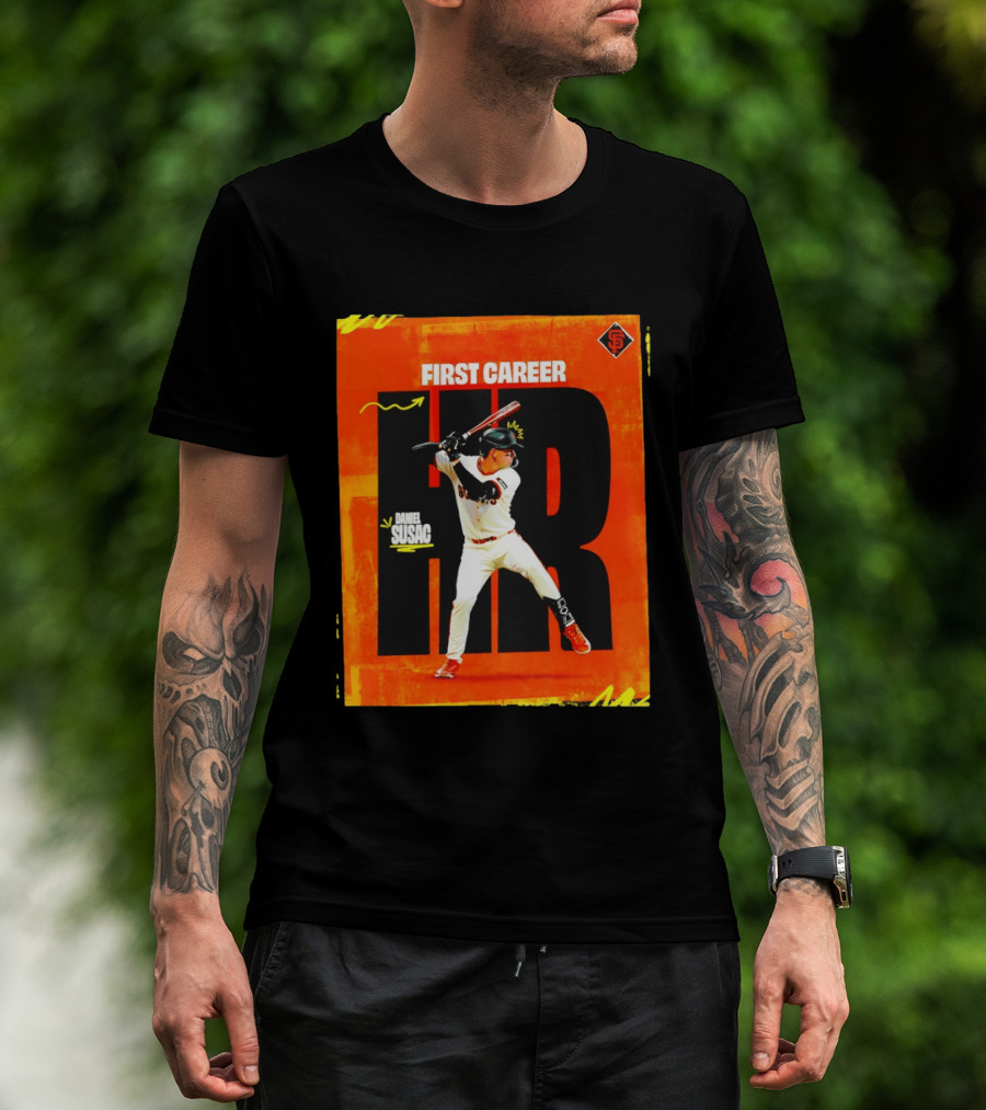 Daniel Susac First Career HR San Francisco Giants T-Shirt