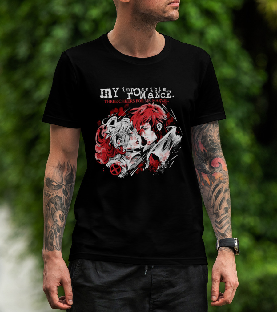 MY Impossible Romance Three Cheers For Ms Marvel X Men T-Shirt