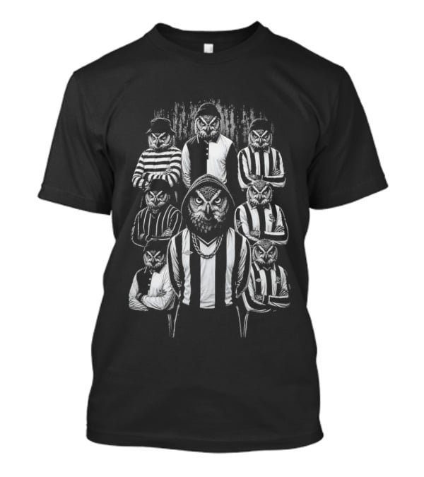 Sheff Wed Gangster Owls Football Smoking T-Shirt