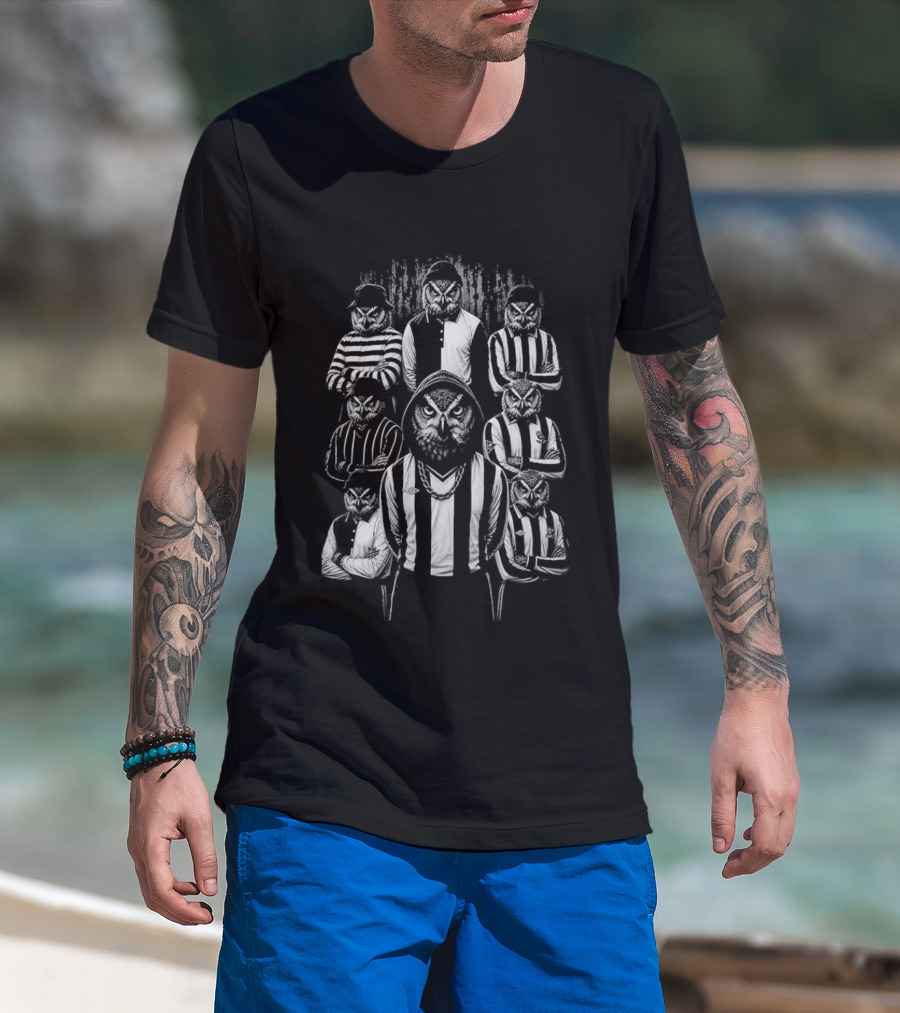 Sheff Wed Gangster Owls Football Smoking T-Shirt