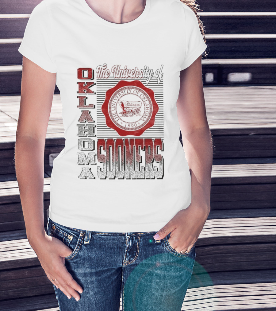 The University Of Oklahoma Sooners Vintage Seal T-Shirt
