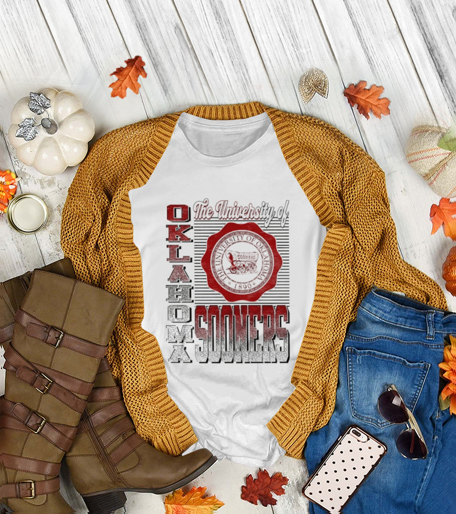 The University Of Oklahoma Sooners Vintage Seal T-Shirt
