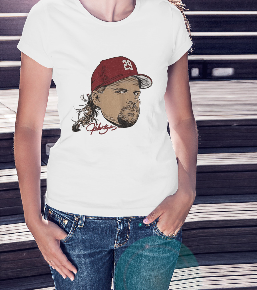 John Kruk 29 Big Face Philadelphia Phillies Baseball Swag MLB 2026 T-Shirt