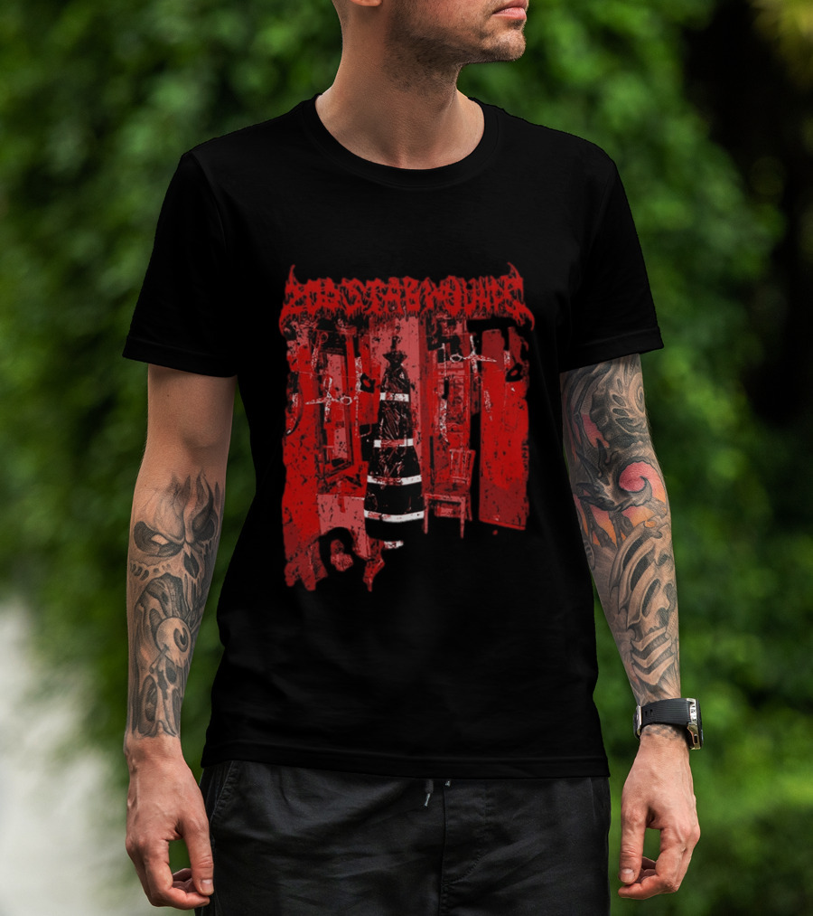 200 Stab Wounds Manual Manic Procedures Red Torture Chamber T-Shirt