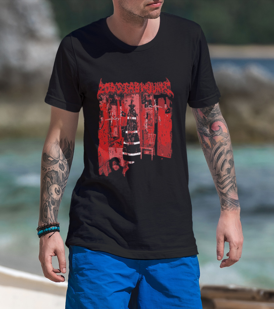 200 Stab Wounds Manual Manic Procedures Red Torture Chamber T-Shirt