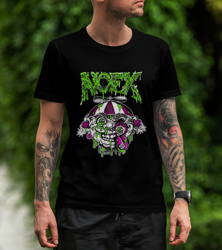 NOFX 2024 Slime Drenched Clown T-Shirt