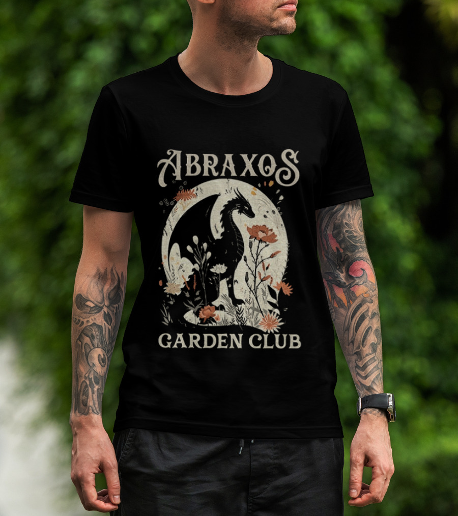 Abraxos Flower Garden Club Throne Of Glass T-Shirt