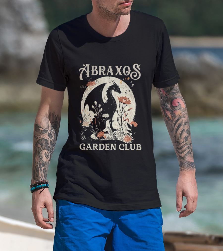 Abraxos Flower Garden Club Throne Of Glass T-Shirt