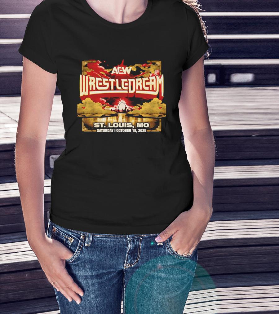 AEW WrestleDream October 18 2025 St Louis MO Event T-Shirt