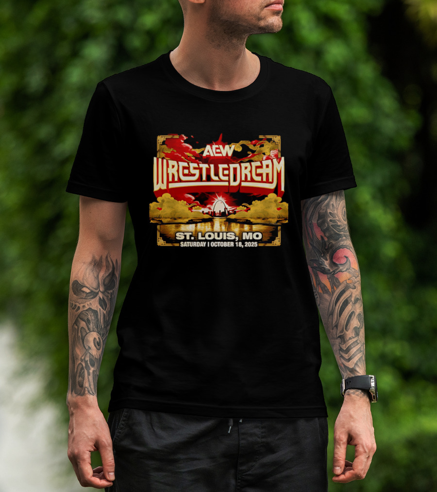 AEW WrestleDream October 18 2025 St Louis MO Event T-Shirt