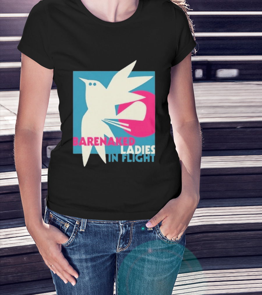 Barenaked Ladies In Flight Bird Tour 2024 Art Vintage Concert T-Shirt