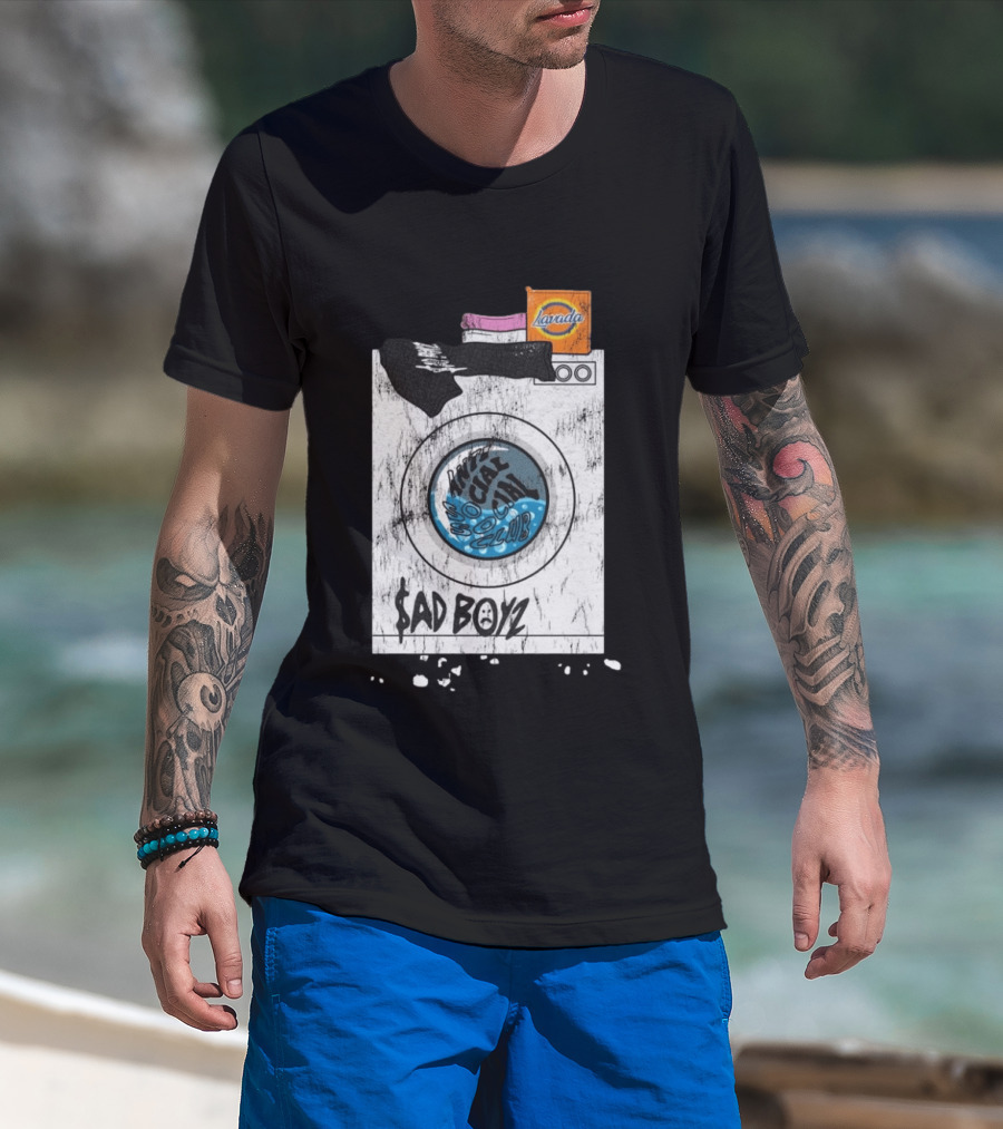 $AD BOYZ X ASSC Hang Me Out To Dry Laundry Machine Larada T-Shirt