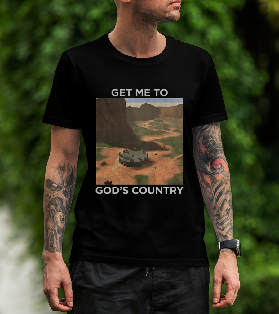 Get Me To God's Country Multiplayer Maps T-Shirt