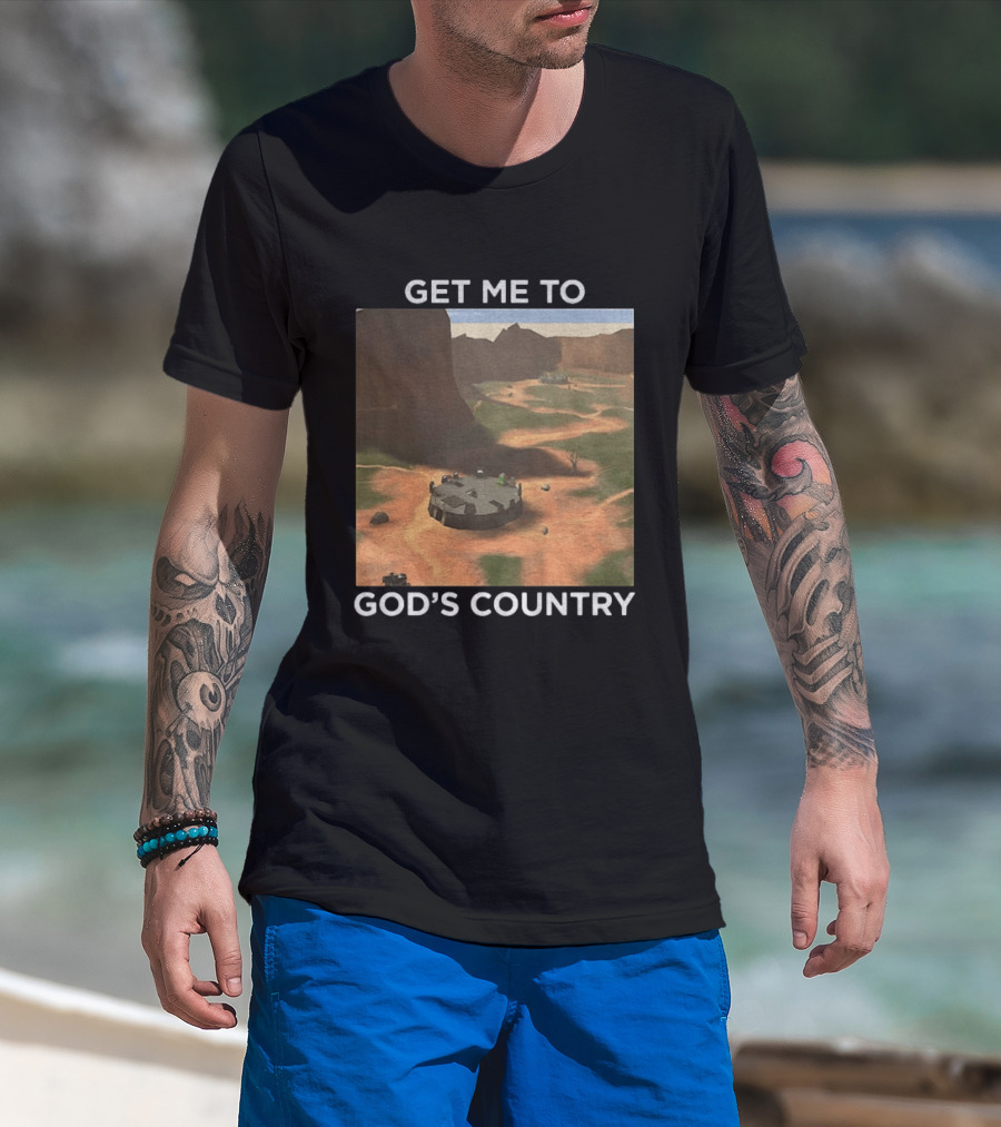 Get Me To God's Country Multiplayer Maps T-Shirt