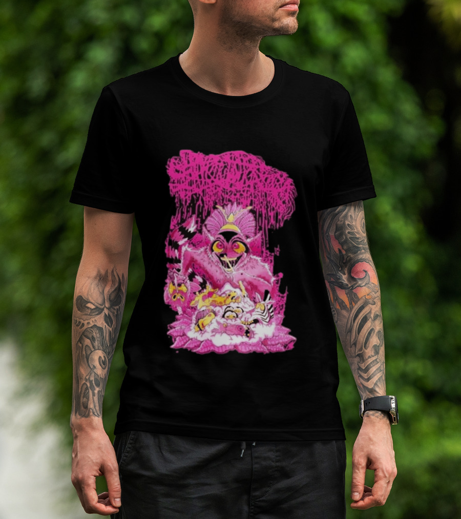 New Sanguisugabogg Pink Monster King Julian Purple T-Shirt