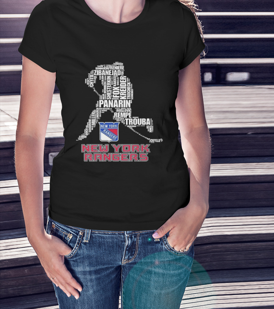 New York Rangers Hockey 2024 Panarin Trouba T-Shirt