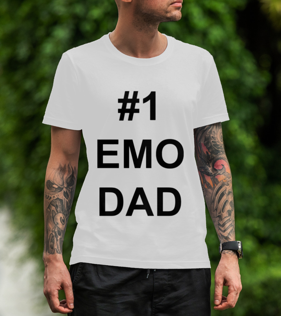 #1 Emo Dad T-Shirt