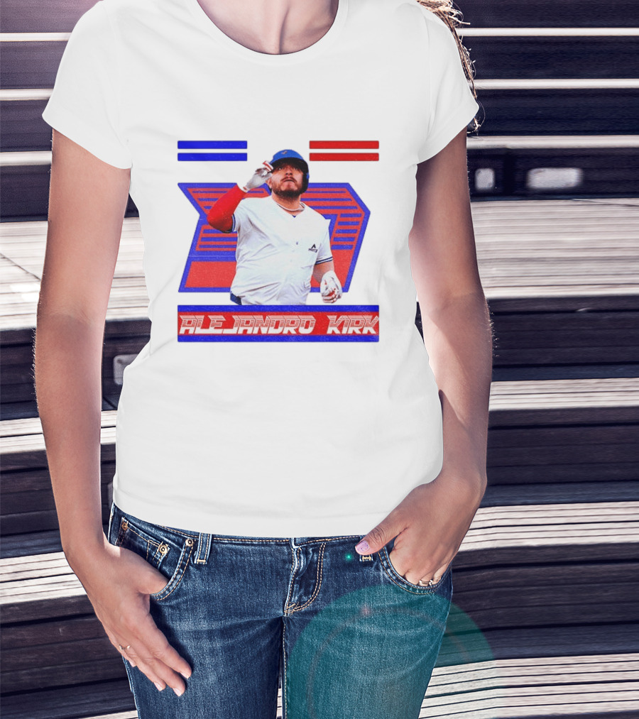 Alejandro Kirk Toronto Blue Jays 2025 MLB Player T-Shirt
