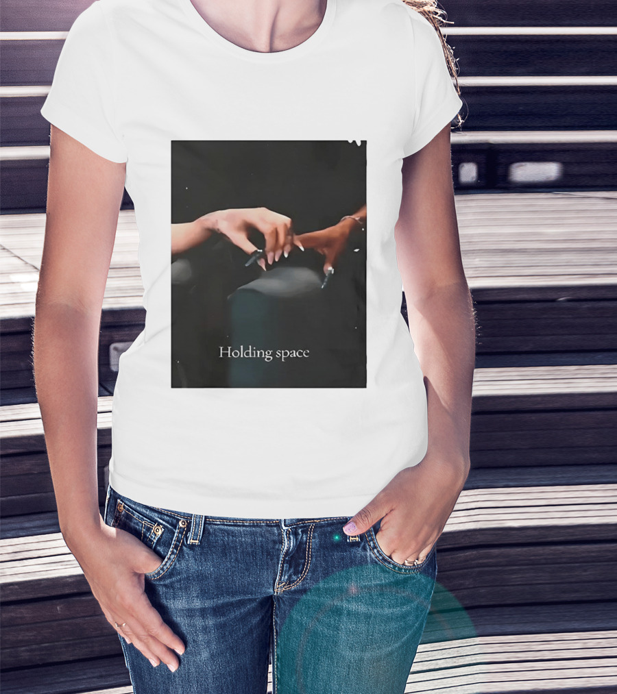 Ariana Cynthia Holding Space Wicked Finger Connection T-Shirt