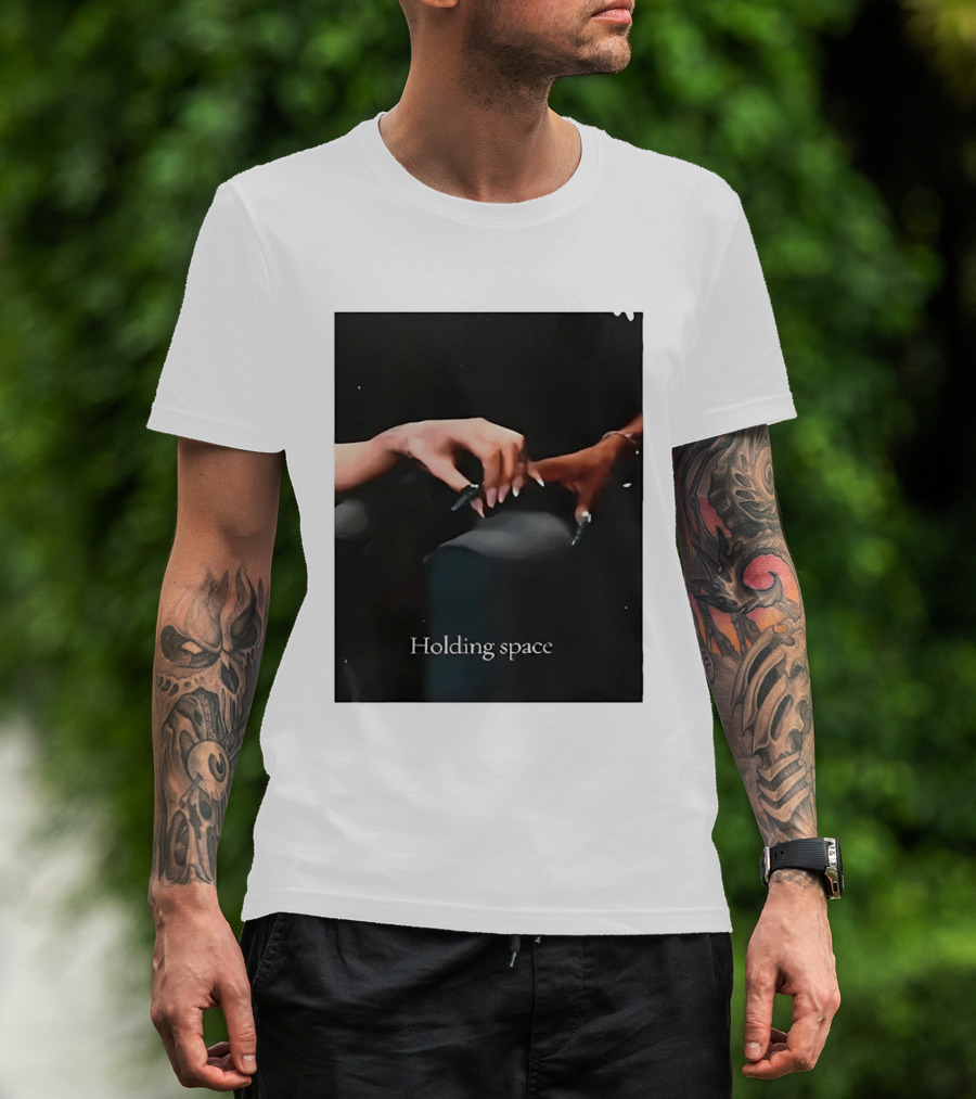 Ariana Cynthia Holding Space Wicked Finger Connection T-Shirt