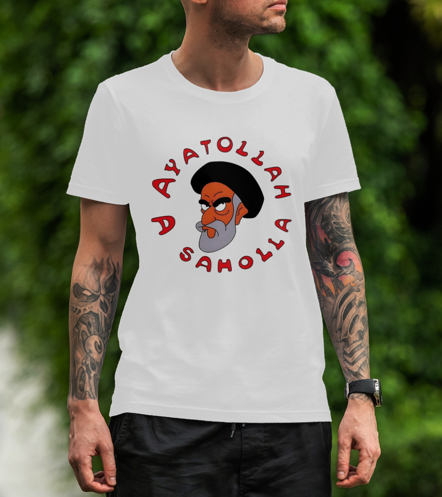 Ayatollah Asaholla Simpsons T-Shirt