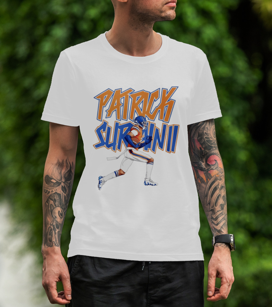 Patrick Surain II Denver Broncos Football T-Shirt