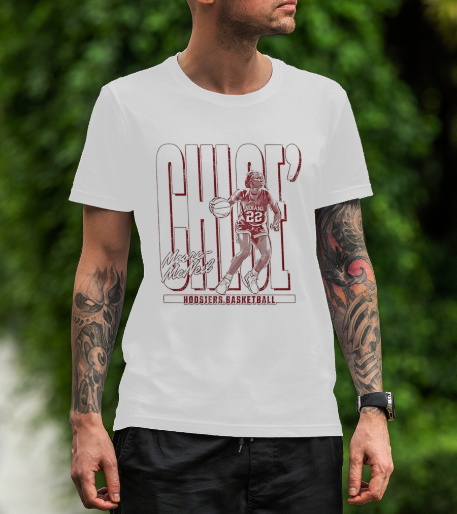 Chloe Moore McNeil Indiana Hoosiers Basketball Player T-Shirt