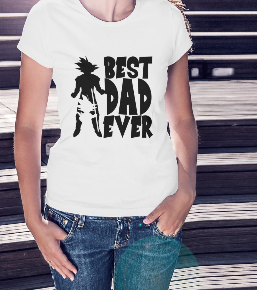 Best Dad Ever Goku Dragon Ball T-Shirt