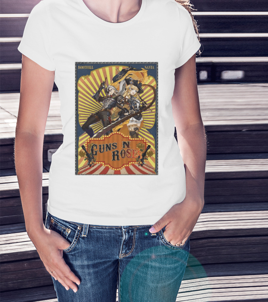Guns N Roses Navia Boothill Style Concept T-Shirt