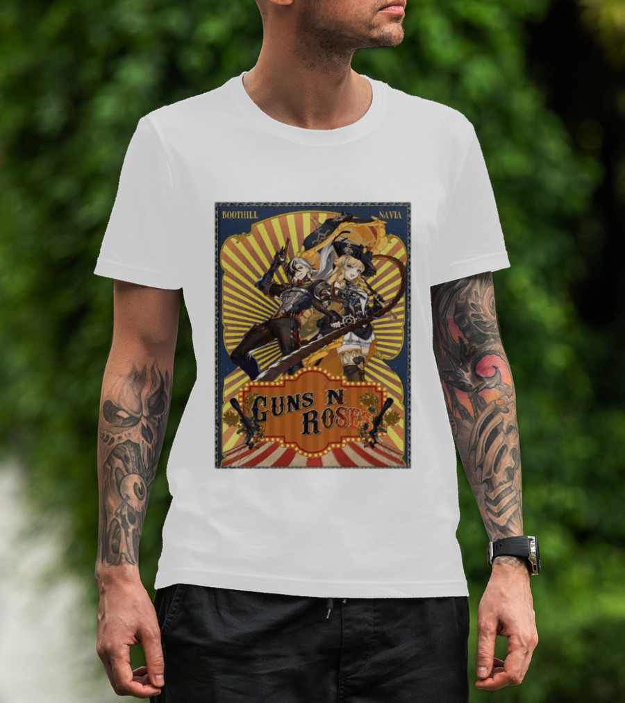 Guns N Roses Navia Boothill Style Concept T-Shirt
