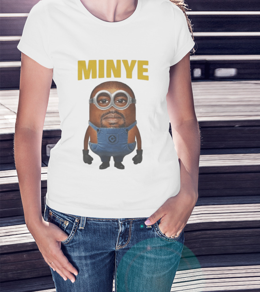 Minye Kanye Fusion Character Minion T-Shirt