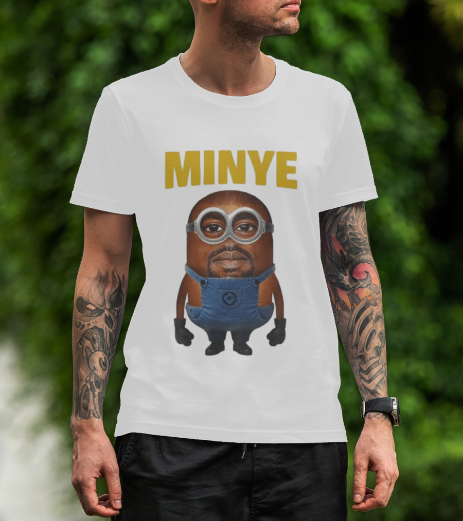 Minye Kanye Fusion Character Minion T-Shirt