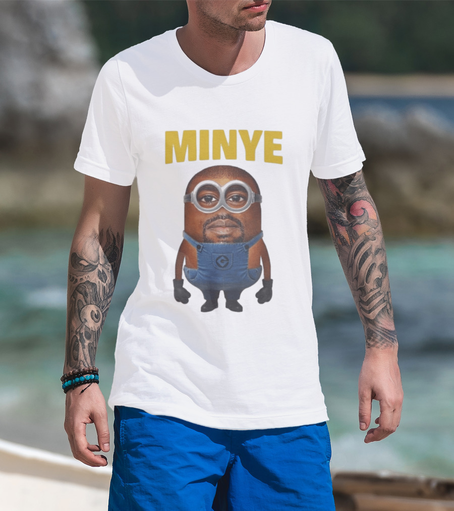 Minye Kanye Fusion Character Minion T-Shirt