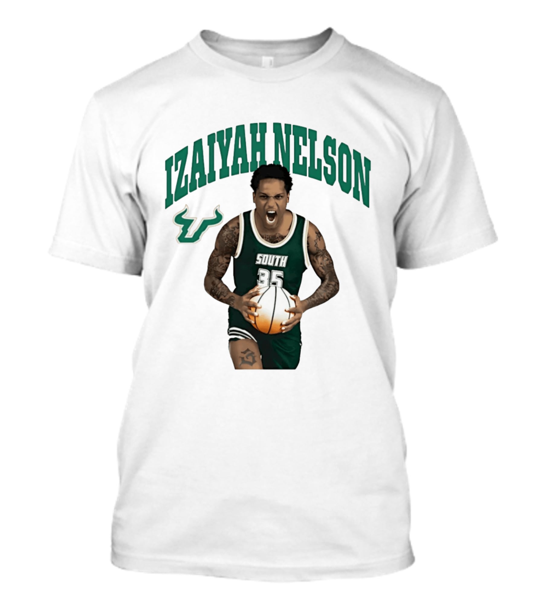 Izaiyah Nelson South Florida Bulls Basketball 35 T-Shirt