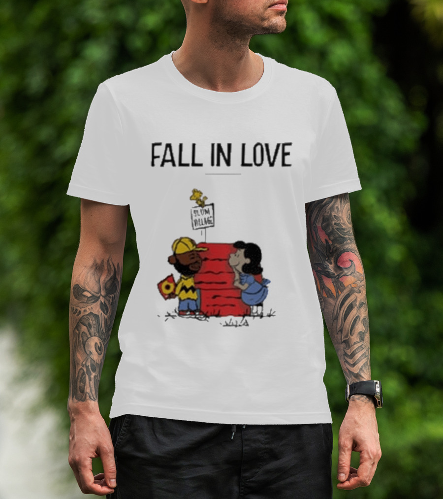Fall In Love J Dilla Slum Village Lucy Peanuts T-Shirt