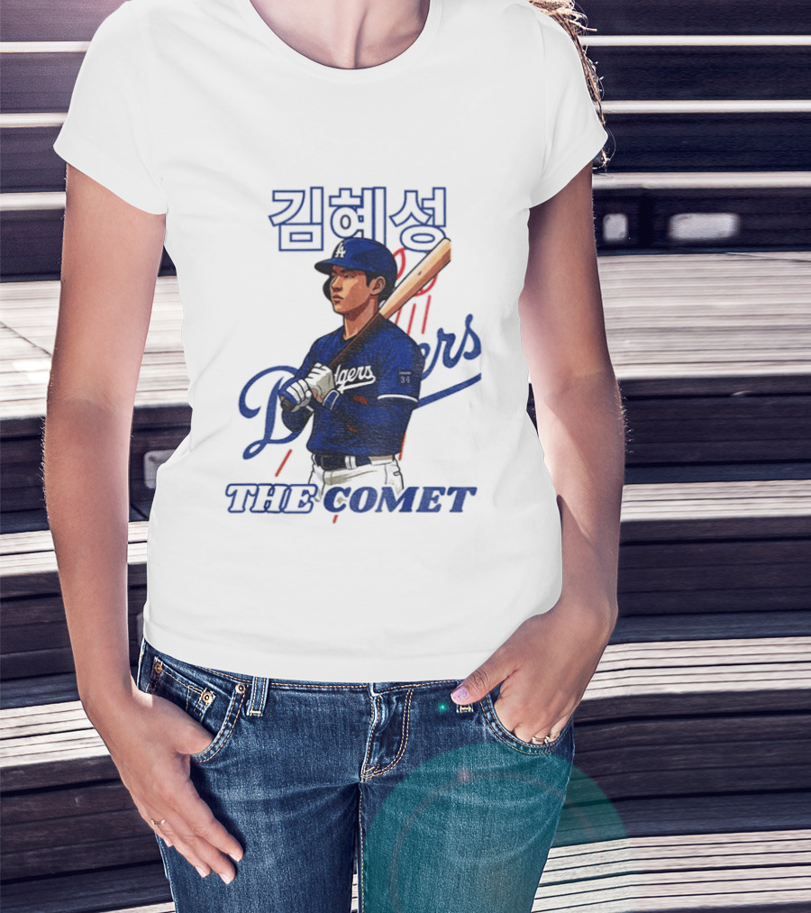 Kim Hye Seong Dodgers Baseball The Comet T-Shirt