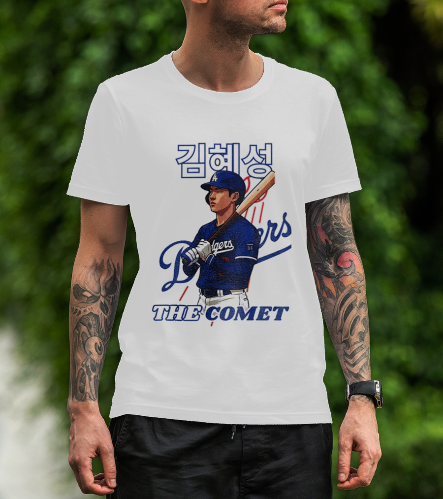 Kim Hye Seong Dodgers Baseball The Comet T-Shirt