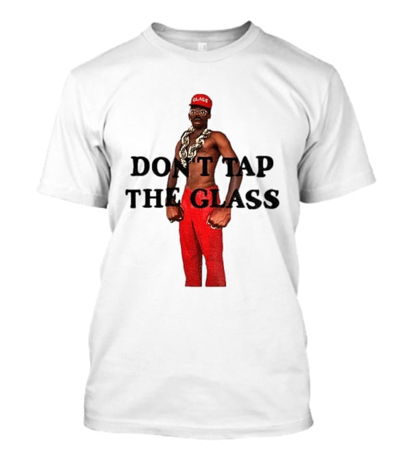 Tyler The Creator Don't Tap The Glass Red Pants Chain Glasses T-Shirt