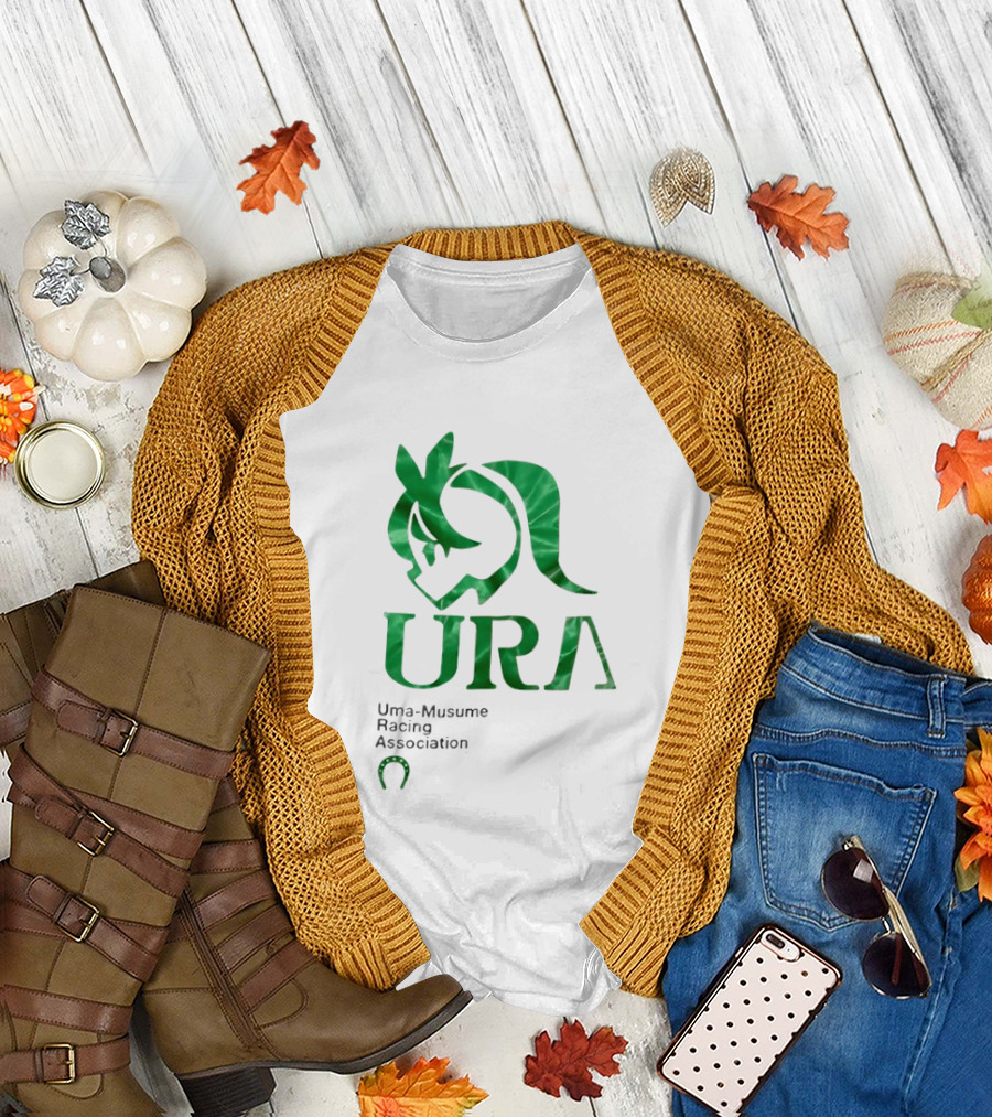 Uma Musume Racing Association URA Green Horse T-Shirt