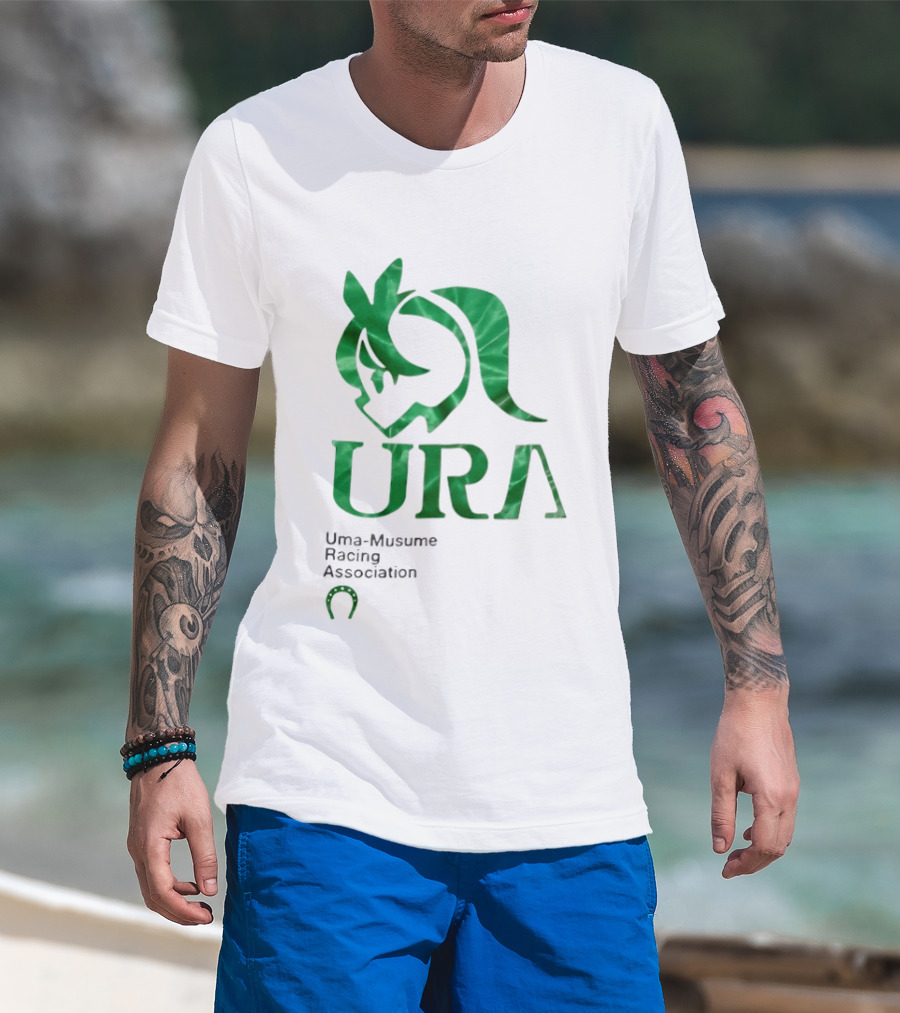 Uma Musume Racing Association URA Green Horse T-Shirt