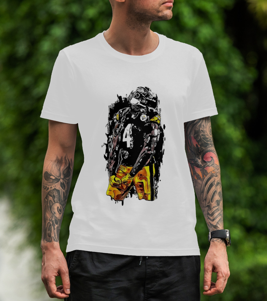 Zecharius Metcalf Metcalf Pittsburgh Steelers Black And Gold 4 DK T-Shirt