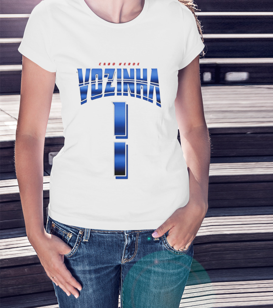 Vozinha Cabo Verde No 1 Number T-Shirt