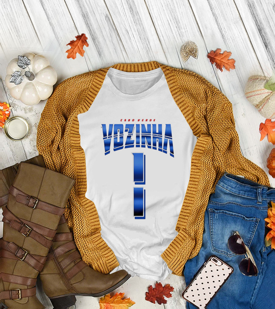 Vozinha Cabo Verde No 1 Number T-Shirt