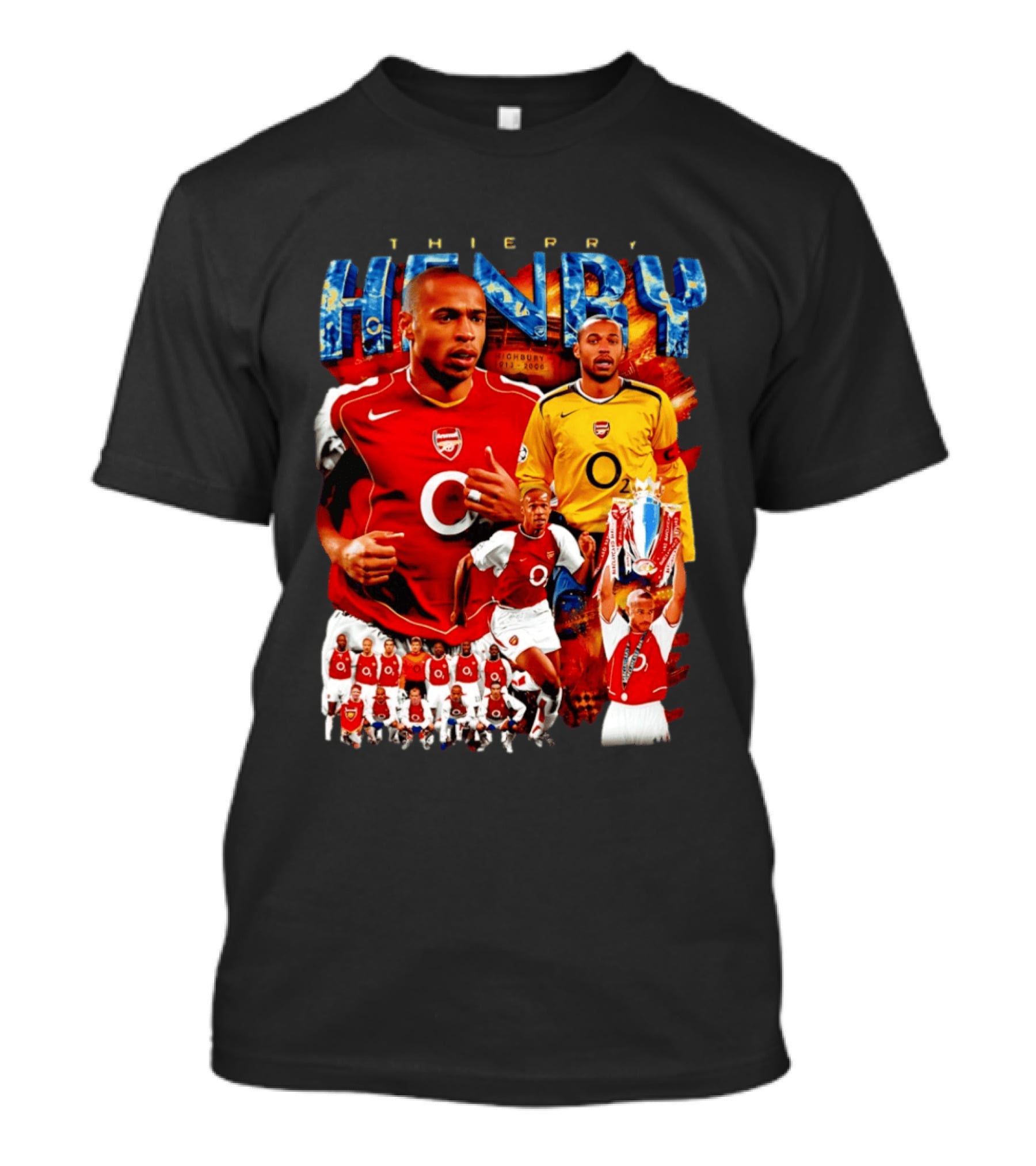 Thierry Henry Arsenal Highbury Legends Collection 1999 2006 T-Shirt