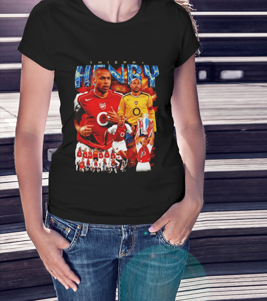 Thierry Henry Arsenal Highbury Legends Collection 1999 2006 T-Shirt