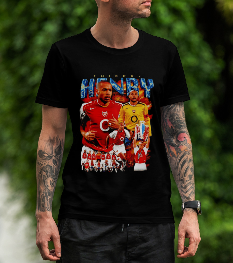Thierry Henry Arsenal Highbury Legends Collection 1999 2006 T-Shirt